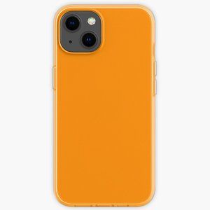 Dark Orange iPhone Case